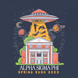 Rush Shirts - Custom Fraternity Rush Shirts